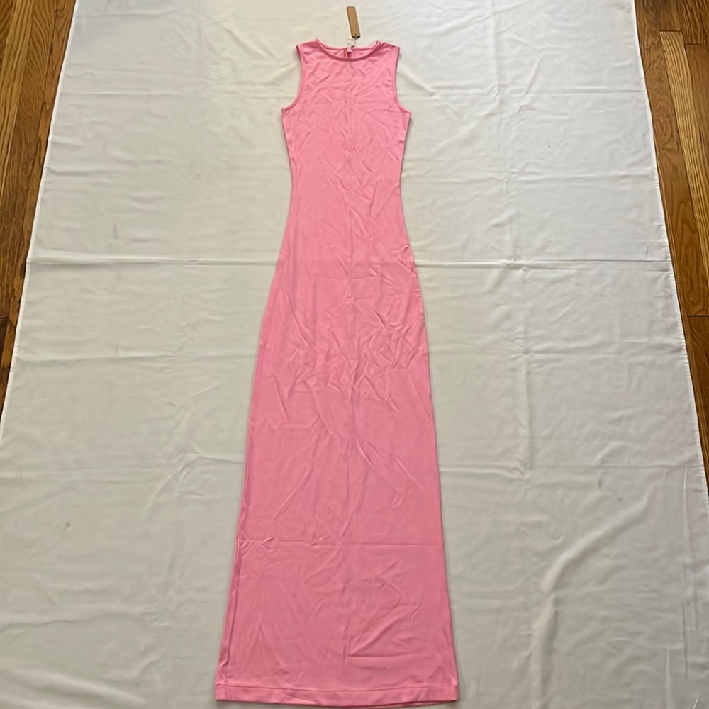 SKIMS SOFT LOUNGE SLEEVELESS LONG DRESS